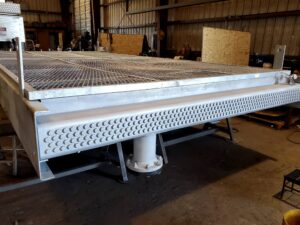 Air Cooler bundle, metalized headers