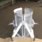 Hinged Clamp Assembly Rear View