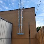 OSHA Compliant Caged Ladder